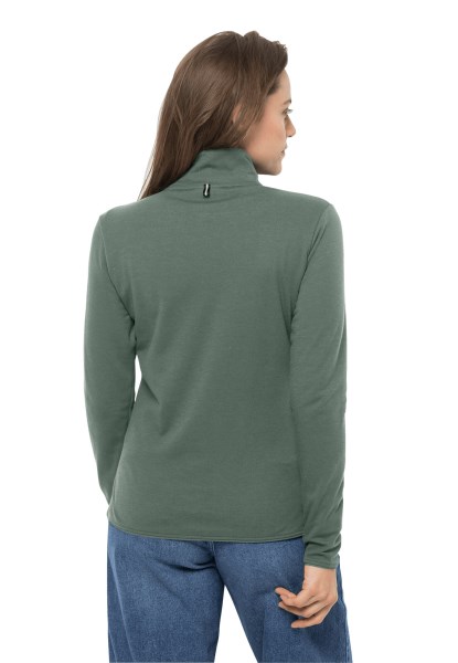 Jwp Midlayer W Hedge Green Fashion Jack Wolfskin