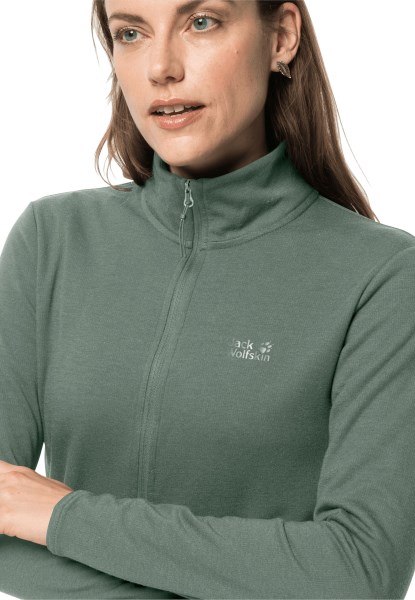 Jwp Midlayer W Hedge Green Fashion Jack Wolfskin