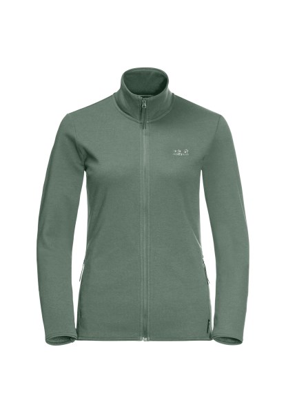 Jwp Midlayer W Hedge Green Fashion Jack Wolfskin