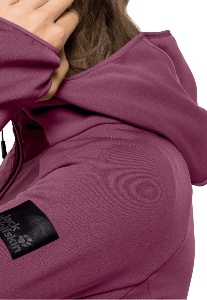 Tasman Hybrid Fz W Jack Wolfskin Fashion Violet Kwarts