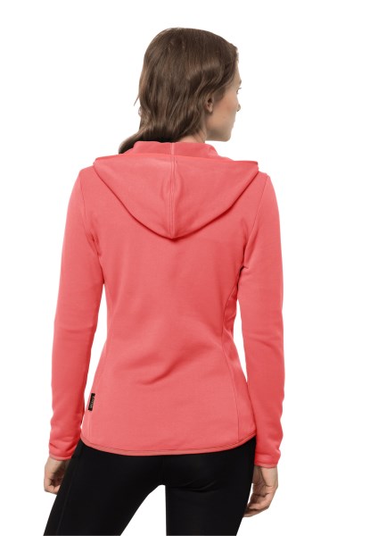 Turbulentie Fleece W Desert Rose Jack Wolfskin Collectie