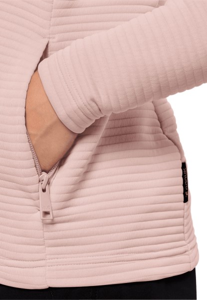 Jack Wolfskin Light Blush Modesto Damesjack Met Capuchon