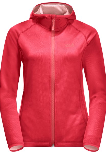 Jack Wolfskin Star Jacket W New Tulp Rood