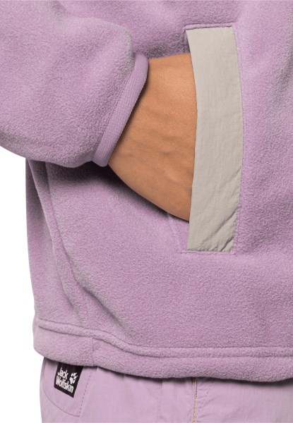 Jack Wolfskin Fashion 365 Rebel Fleece Met Stoffige Lavendel
