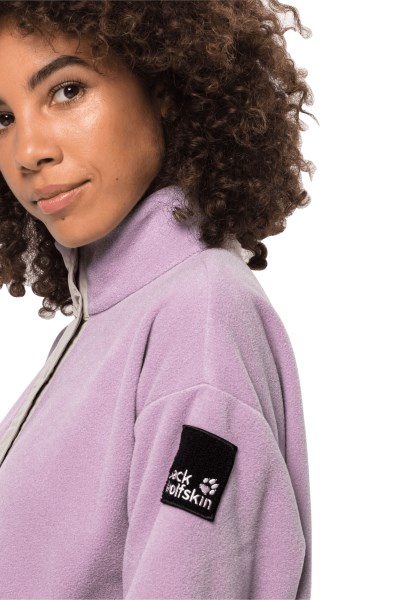 Jack Wolfskin Fashion 365 Rebel Fleece Met Stoffige Lavendel