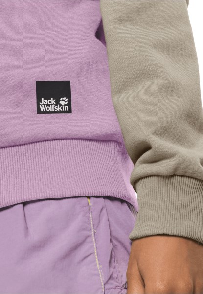 Stoffige Lavendel 365 Rebel Crew Met Beste Jack Wolfskin