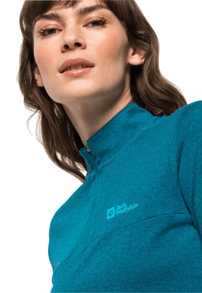Sky Thermal Hz W Beste Jack Wolfskin Blauw Koraal