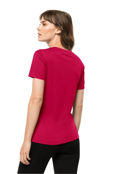 Merk Roze Dahlia Jack Wolfskin Tech T W