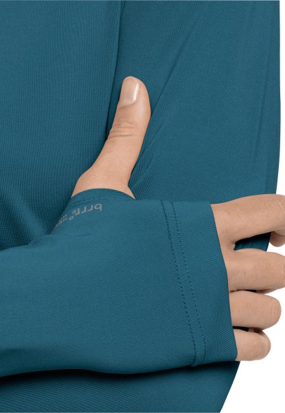 Herkomst Tasman L/s W Jack Wolfskin Blue Coral