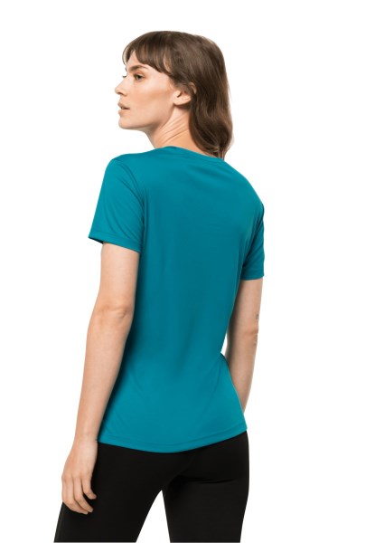 Merk Jack Wolfskin Zoetwaterblauw Tech T W
