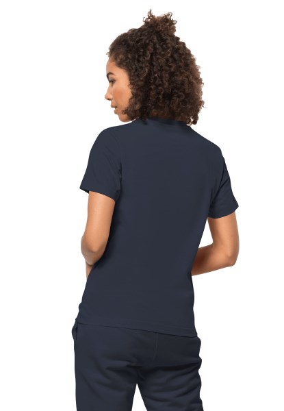 Originele Nachtblauwe Jack Wolfskin Essential T W