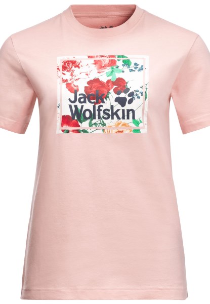 Best Light Blush Jack Wolfskin Bloemenlogo T W