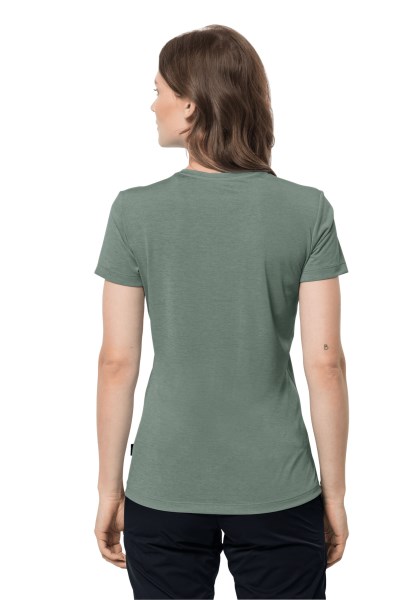 Crosstrail Graphic T W Jack Wolfskin Hedge Green Fashion