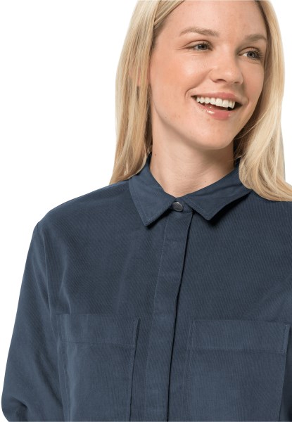Jack Wolfskin Nature Shirt W Merken Slate Blue