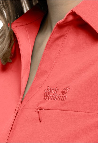 Desert Rose Peak Shirt Met Jack Wolfskin Collecties