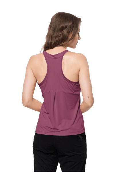Jack Wolfskin Heet Violet Kwarts Tasman Tank W