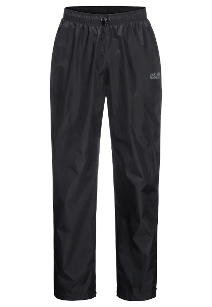 Jack Wolfskin Regenbroek Nieuw Zwart