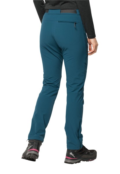 Holdsteig Broek W Blauw Koraal Jack Wolfskin Origin
