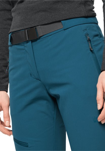 Holdsteig Broek W Blauw Koraal Jack Wolfskin Origin