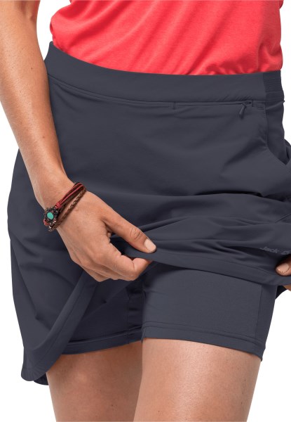 Beste Hilltop Trail-skort Met Grafiet Jack Wolfskin