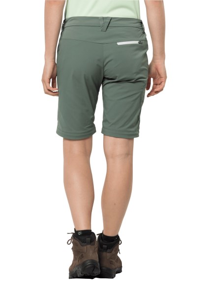Fashion Jack Wolfskin Overland Zip Away W Hedge Groen