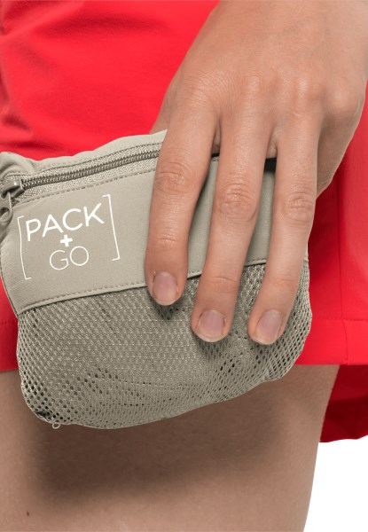 Stoffige Grijze Jack Wolfskin Origins Pack & Go Pant M
