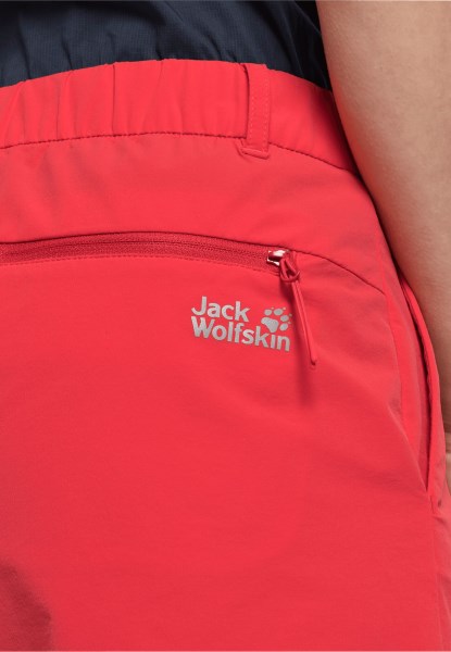 Tulp Rode Merken Jack Wolfskin Pack & Go Short W
