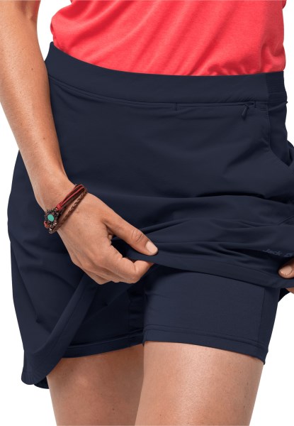 Night Blue Hilltop Trail Skort W Jack Wolfskin Hot