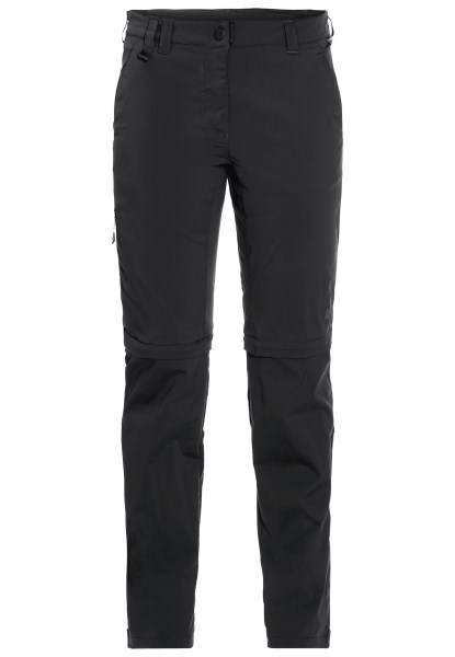 Activeer Light Zip Off Dames Jack Wolfskin Zwart Merk