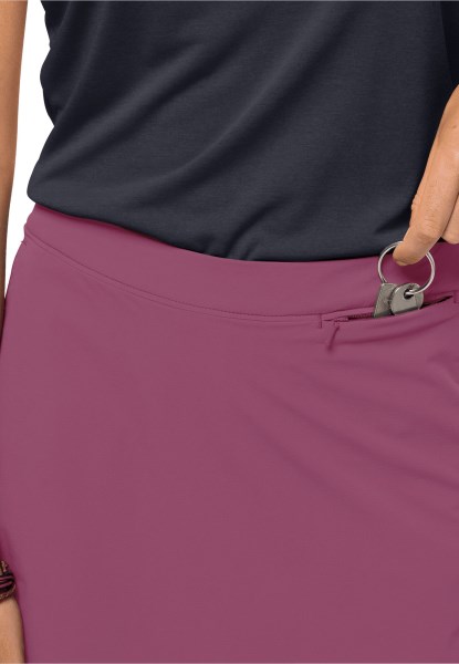 Hilltop Trail Skort W Violet Quartz Hot Jack Wolfskin