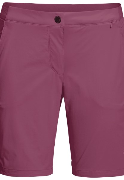Violet Kwarts Jack Wolfskin Onthoud Heuveltop Trailshort W