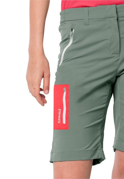Hedge Green Overland Short W Jack Wolfskin Nieuw
