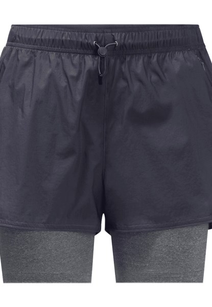 Tasman Korte Broek W Jack Wolfskin Warm Grafiet