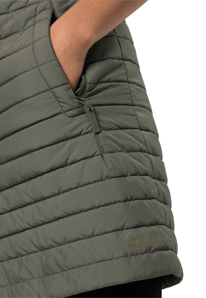 Dusty Olive Iceguard-rok Van Jack Wolfskin