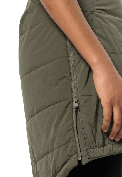 Stoffige Olijfgroene Alpengluehen Rok Met Jack Wolfskin-collectie
