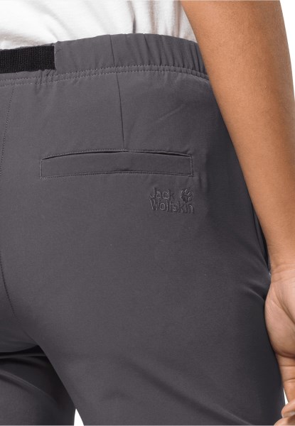 Jack Wolfskin Originele Asfalt Zomer Lifestyle Broek W