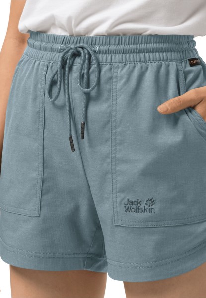 Teal Grijze Collecties Senegal Short W Jack Wolfskin