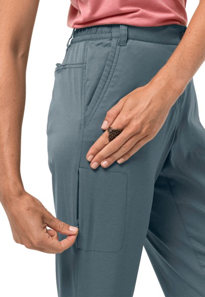 Senegal Broek W Jack Wolfskin Collection Teal Grey