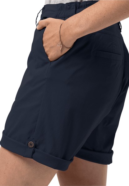 Nachtblauwe Woestijnshort Van Het Merk Jack Wolfskin