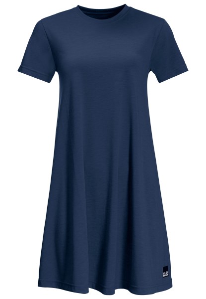 Fashion Jack Wolfskin Donker Indigo Nature Relief Jurk