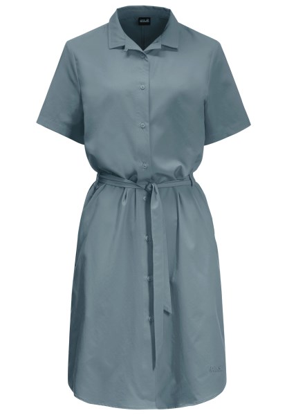 Collectie Jack Wolfskin Holiday Midi-jurk Teal Grey