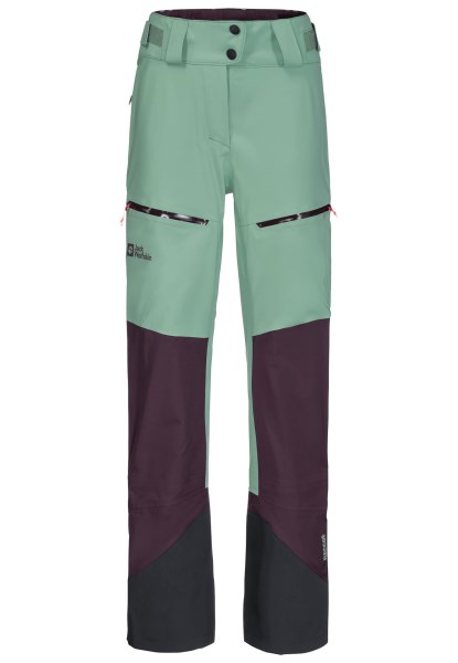 Jack Wolfskin Graniet Groen Nieuwe Alpspitze 3l Broek W