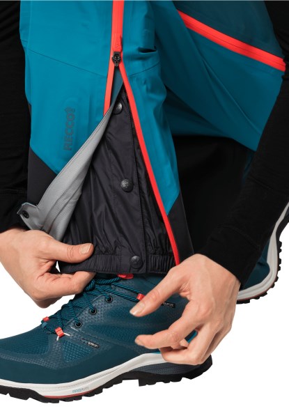 Jack Wolfskin Blauw Koraal Alpspitze 3l Broek W Fashion