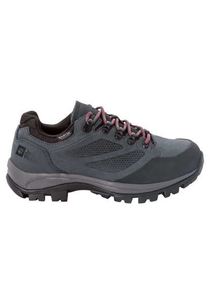Grijs-rode Rebellie Texapore Low W Nieuwe Jack Wolfskin
