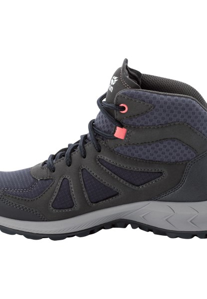 Collecties Jack Wolfskin Donkerblauw-roze Woodland 2 Texapore Mid W