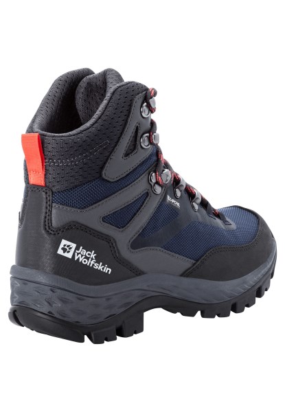 Rebelliegids Texapore Mid W Blauwkoraal Jack Wolfskin Heet