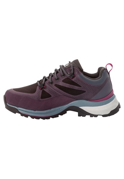 Jack Wolfskin Paars-grijze Collectie Force Striker Texapore Laag W