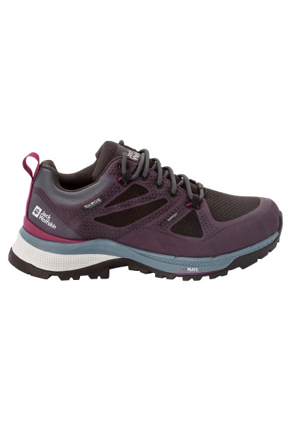 Jack Wolfskin Paars-grijze Collectie Force Striker Texapore Laag W