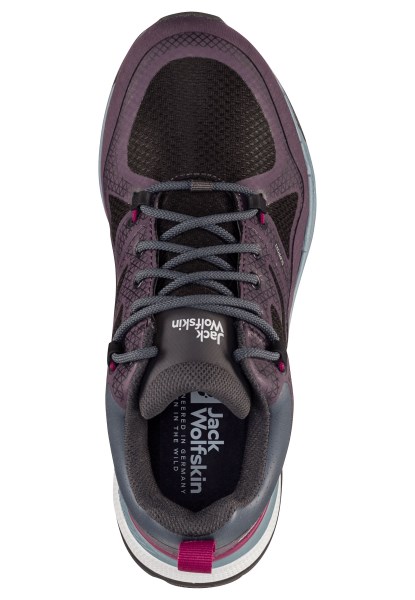 Jack Wolfskin Paars-grijze Collectie Force Striker Texapore Laag W