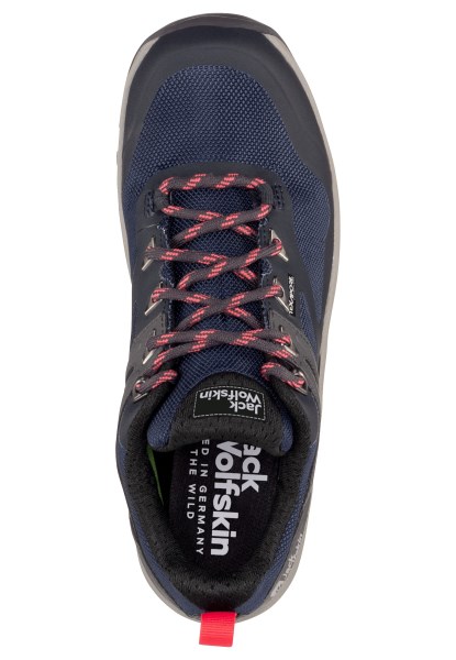 Blauw-koraal Jack Wolfskin Originele Rebellie Gids Texapore Laag W